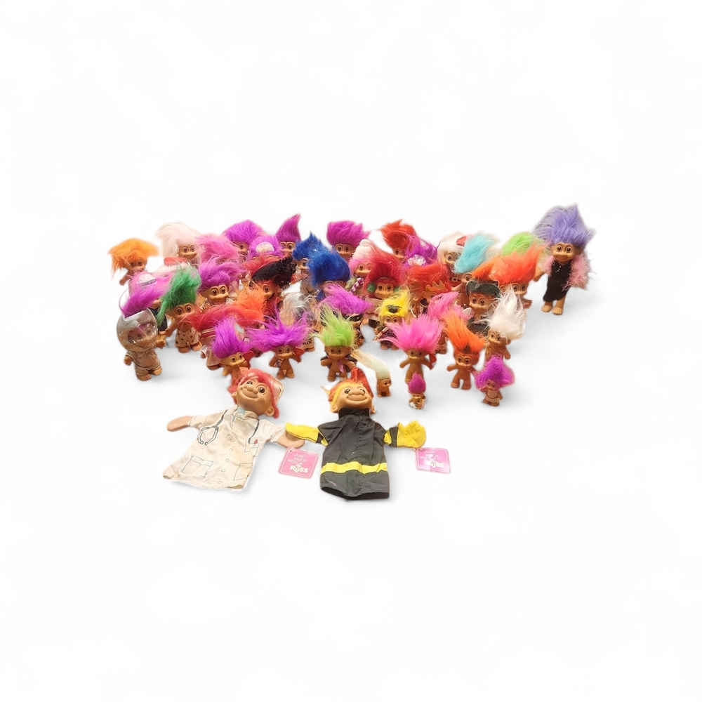 Russ Colorful Troll Dolls Collection